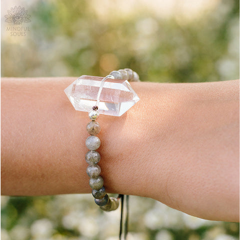 Clear Quartz Manifestation Bracelet