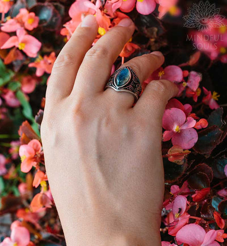 Awakening Labradorite Ring