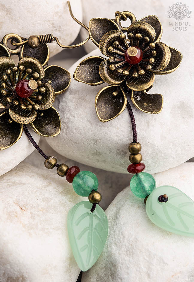 Blossom Aventurine Earrings