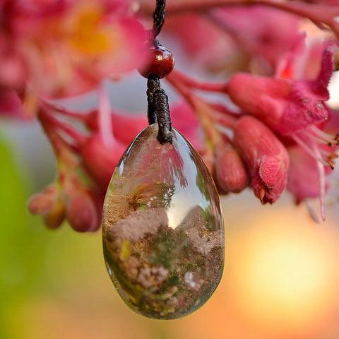 Nature Phantom Quartz Necklace