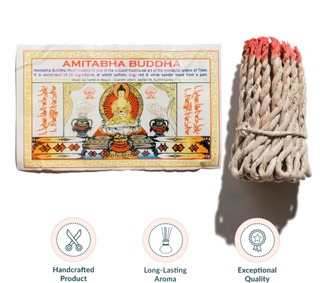 Tibetan Amitabha Buddha Rope Incense