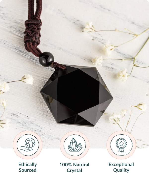 Obsidian Vitality Necklace