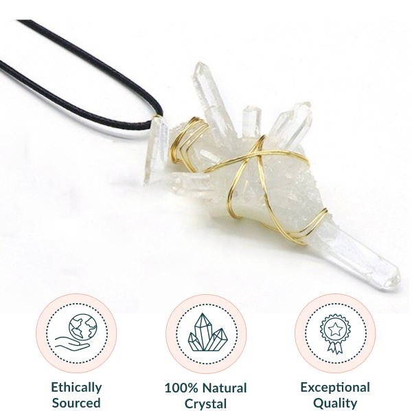 Pillar Clear Quartz Necklace