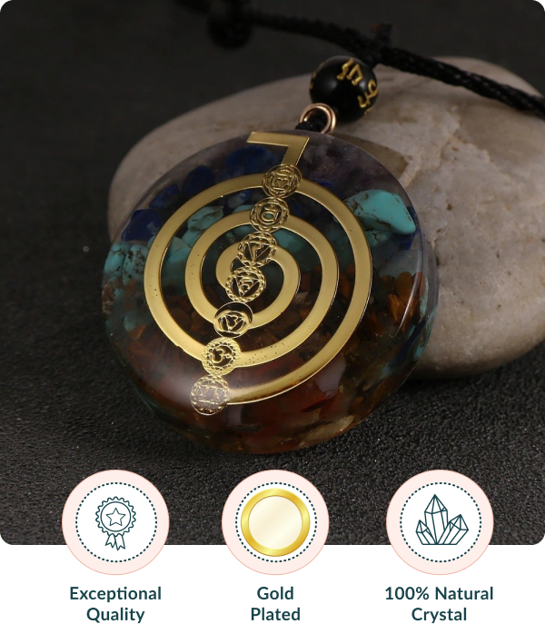 Chakra Balance Orgone Necklace