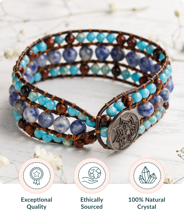 Earth & Sky Mandala Bracelet