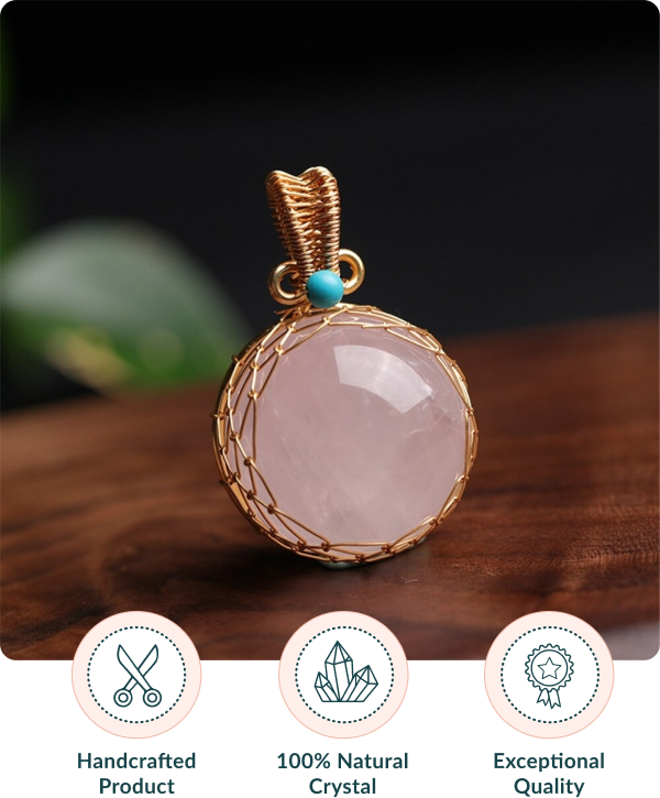 Rose Quartz Pendant