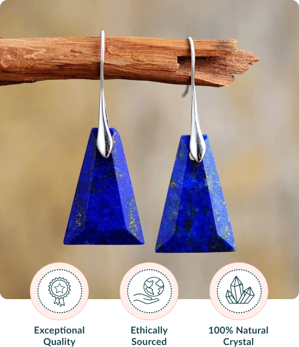 Lapis Lazuli Drop Earrings