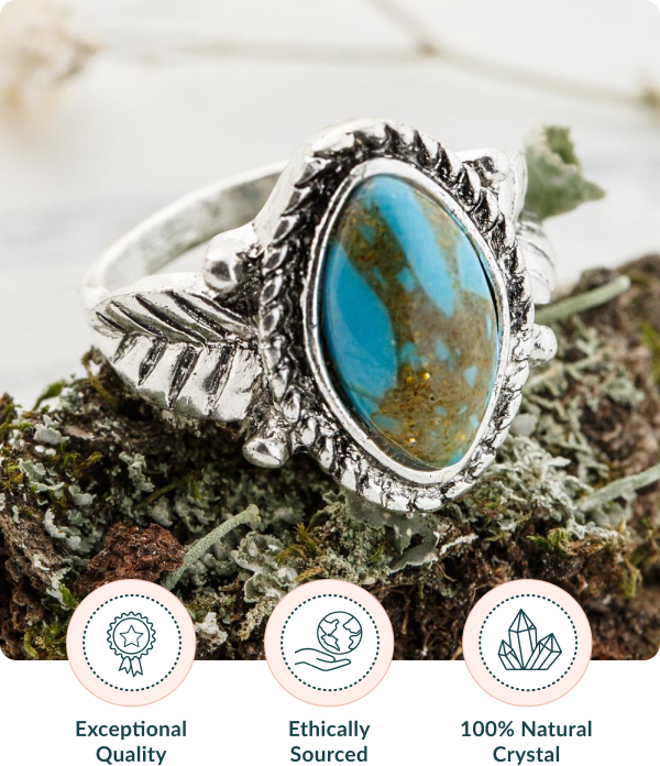 Turquoise Flora Ring