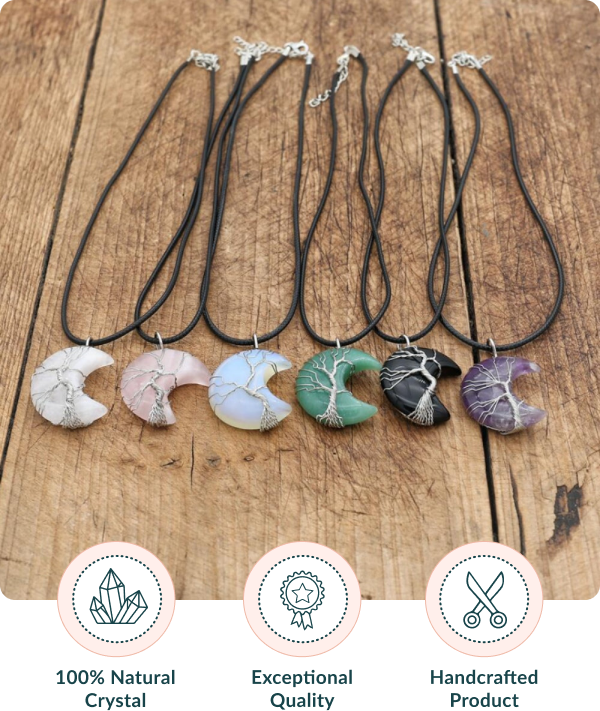 Tree of Life Moon Magic Necklaces