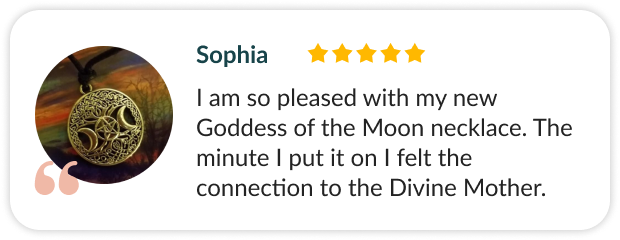 Goddess of Moon Necklace review