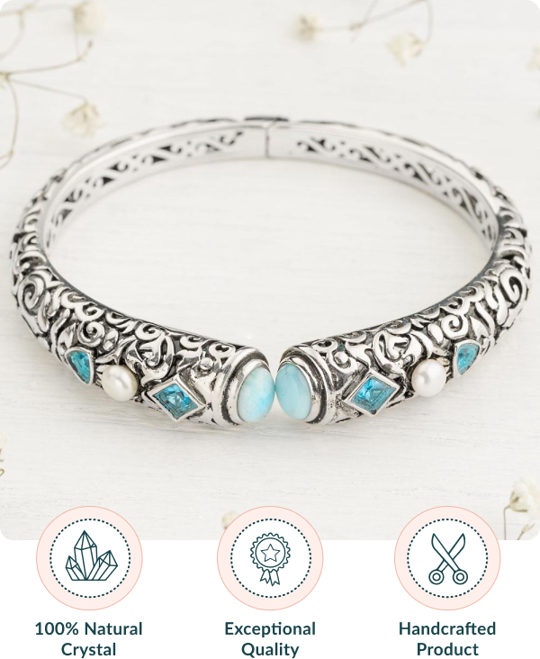 Larimar Nurturing Bracelet