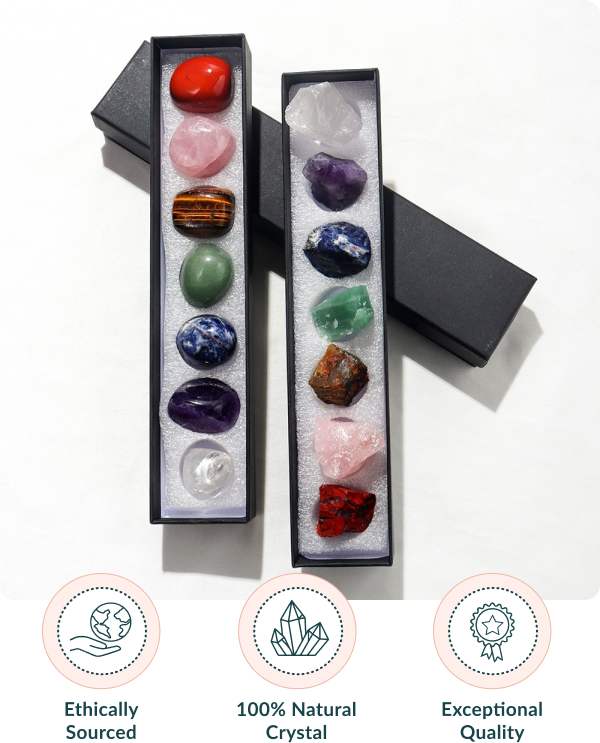 Chakra Balance Gemstones Set