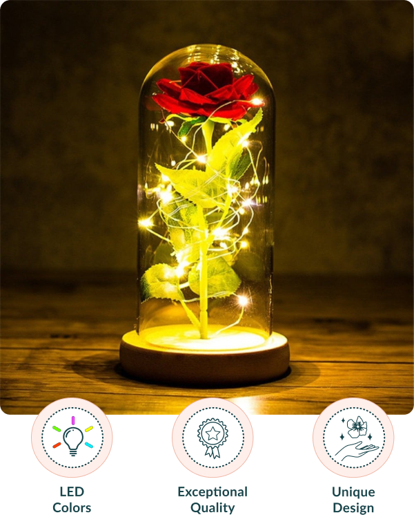 Eternal Flower LED Light Decor