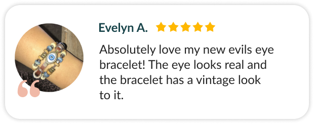 Anti-jealousy Evil Eye Bracelet review