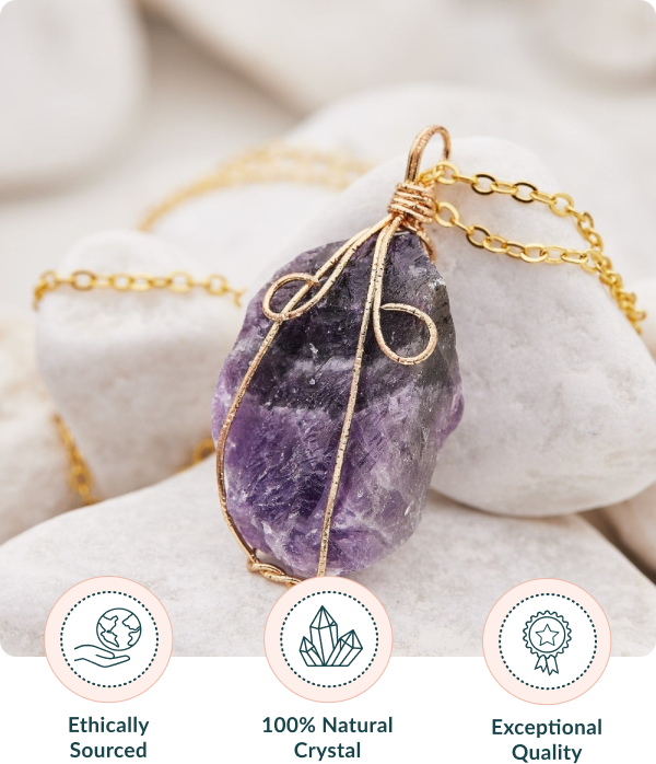 Bulk-buy Irregular Natural Crystal Stone Necklace Ore Chips Tassel Charm  Pendulum Pink Quartz Citrine Purple Crystal Pendant Necklace price  comparison