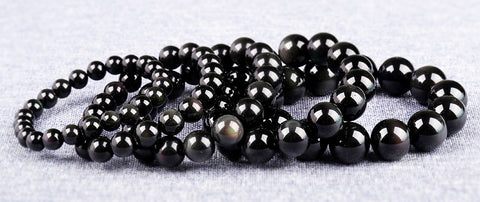 Anti-stress Rainbow Obsidian Bracelet