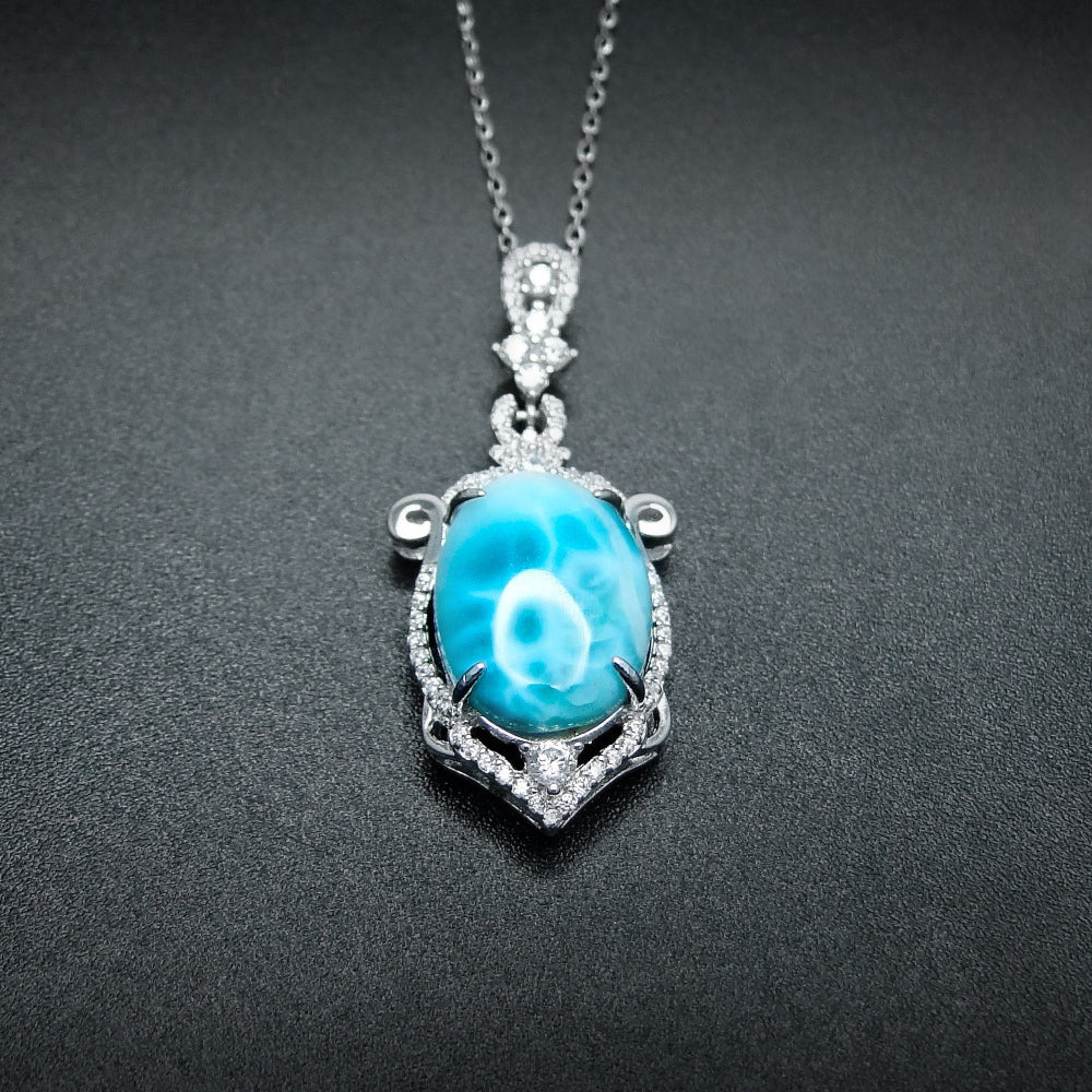 Larimar Mythos Necklace