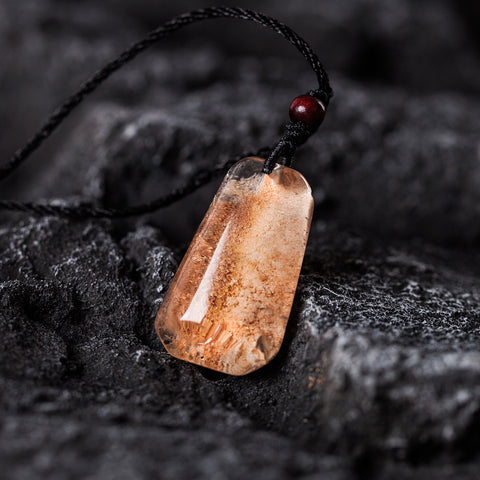 Nature Phantom Quartz Necklace