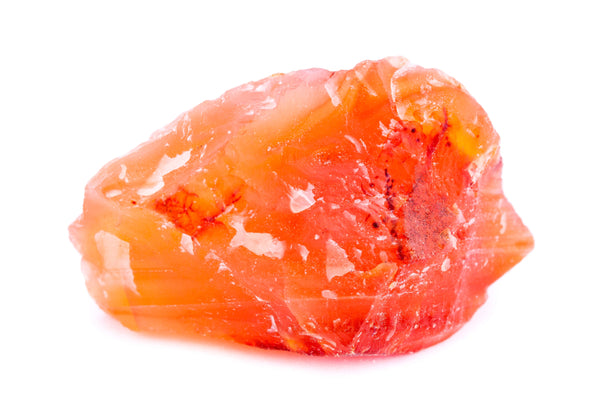 raw carnelian crystal