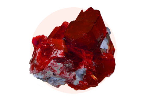 rubby crystal red bg