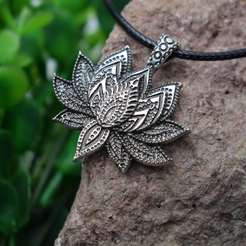 Renewal Lotus Flower Necklace