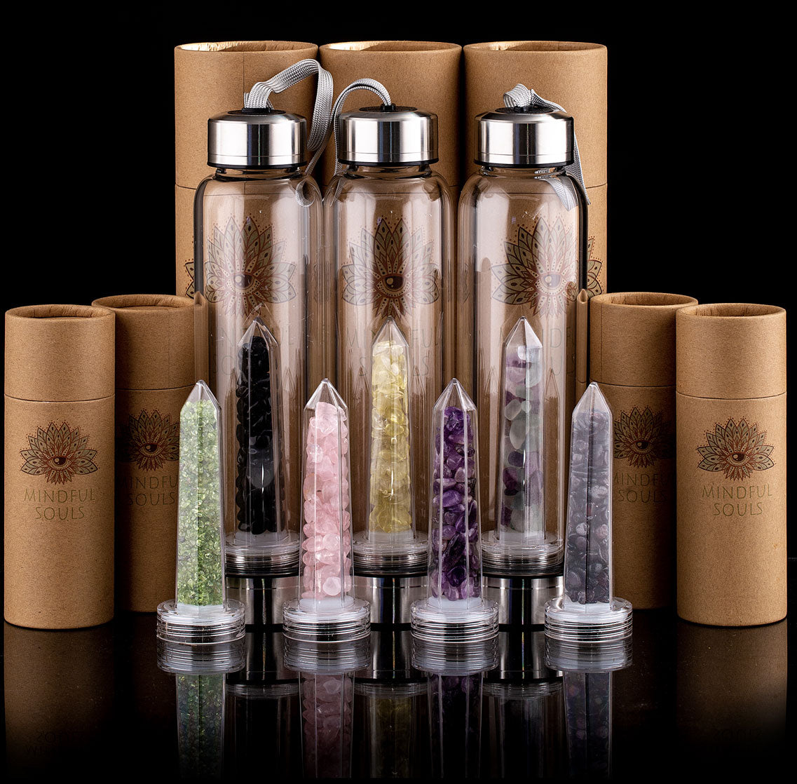 Crystal Elixir Water Bottles