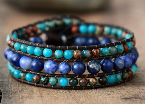 Earth & Sky Mandala Bracelet