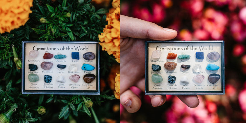 Natural Gemstones Of The World Collection