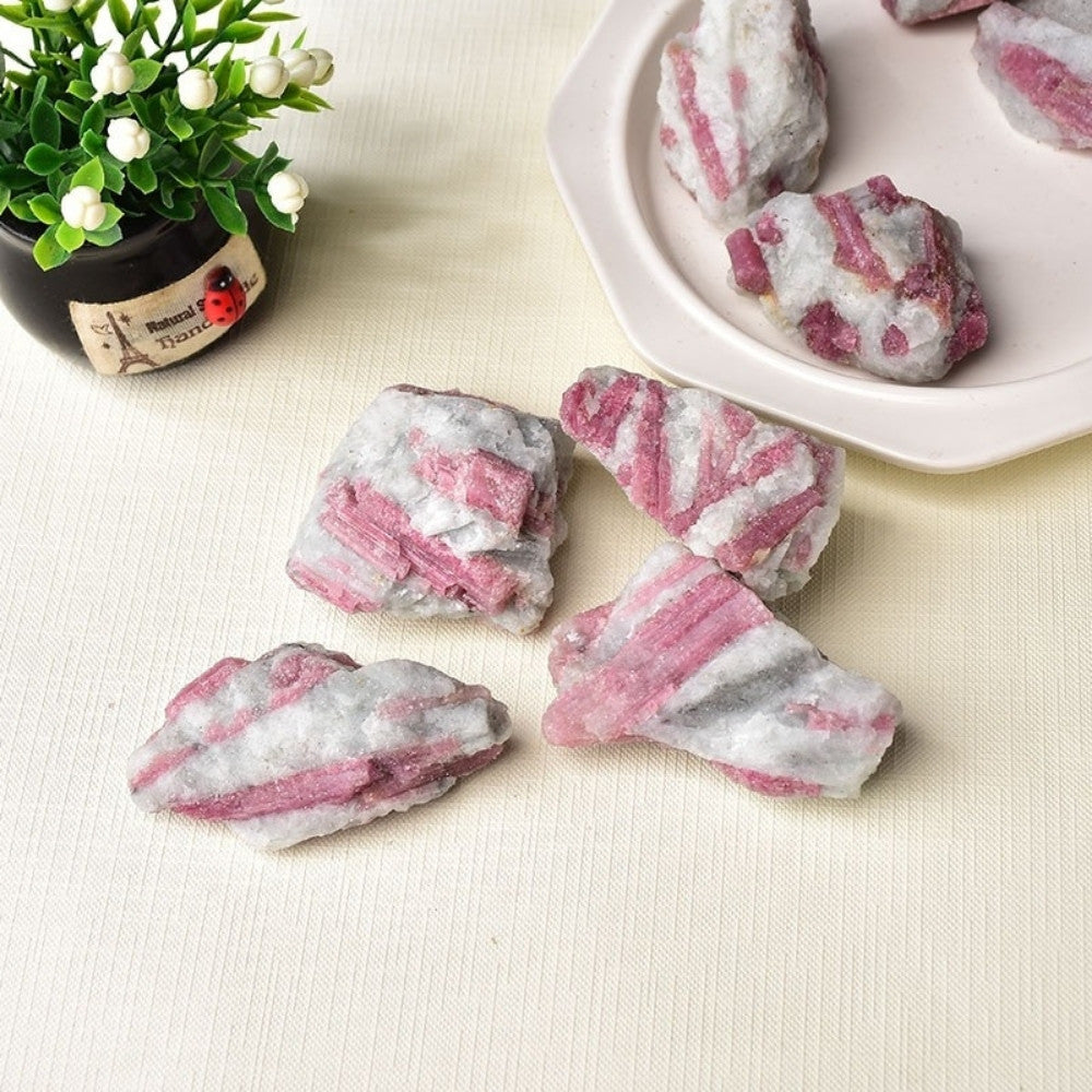 Natural Pink Tourmaline Stones