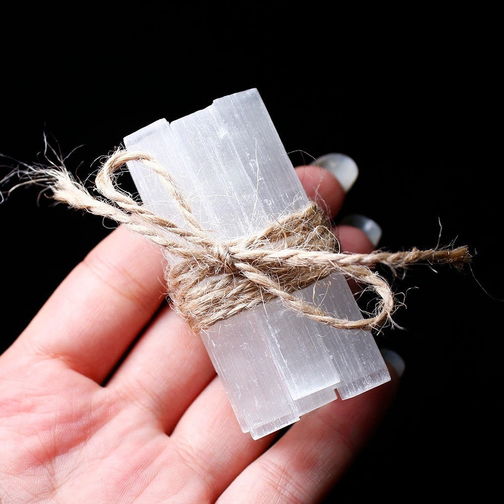 Natural Selenite Crystal Sticks