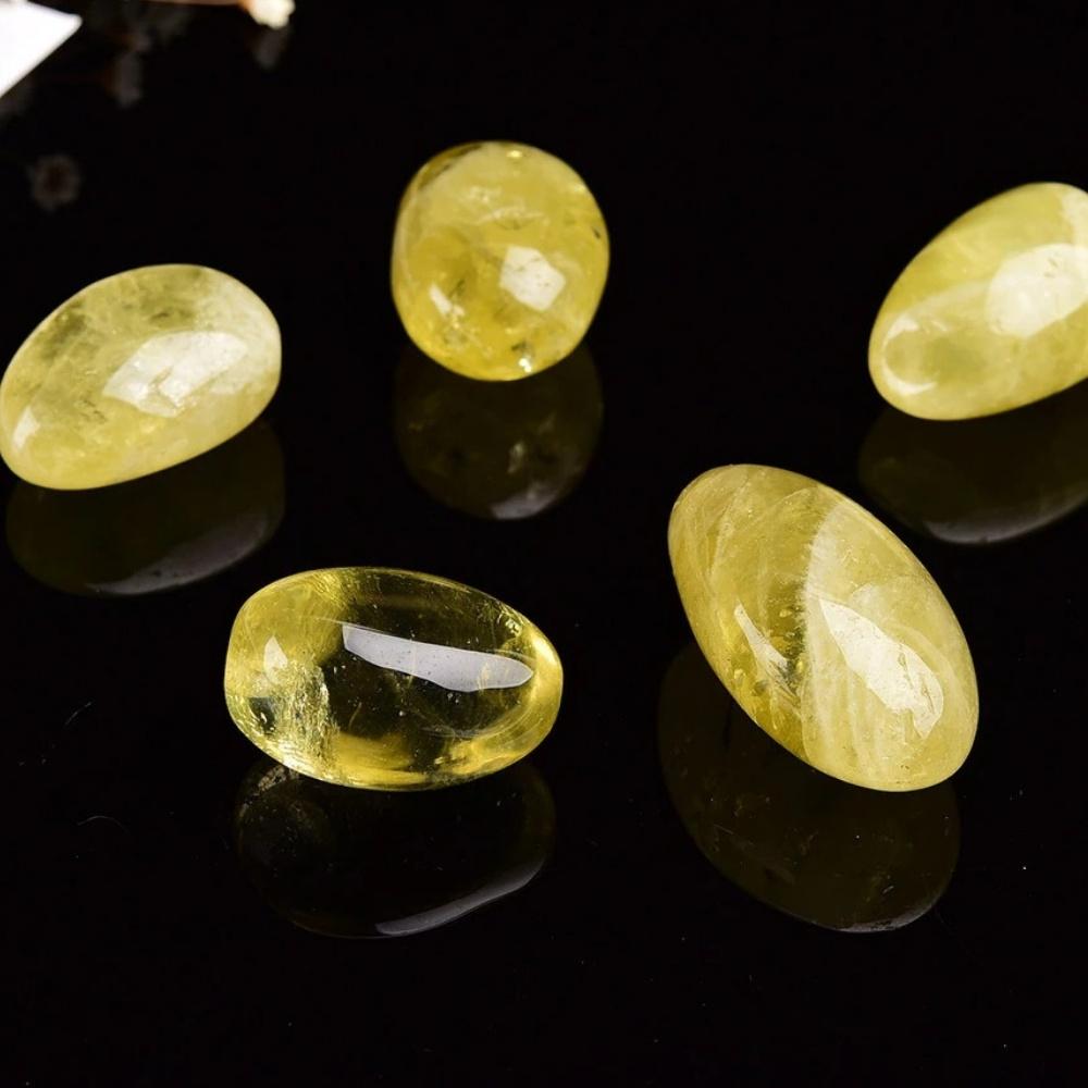 Polished Citrine Stones