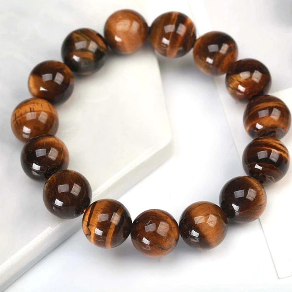 Image of Tiger's Eye Bead Bracelet