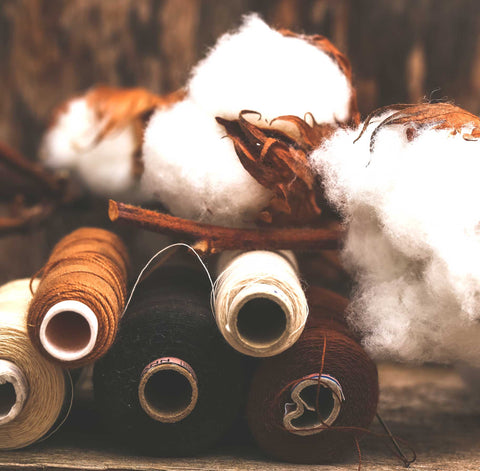 Cotton organic threads