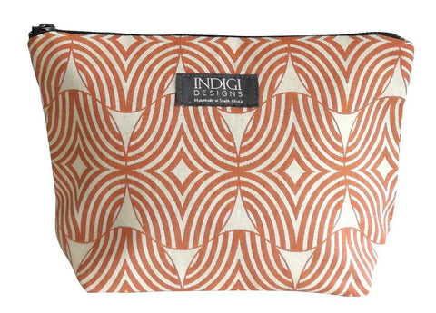 Facet Duck Egg Cosmetic Bag Large
