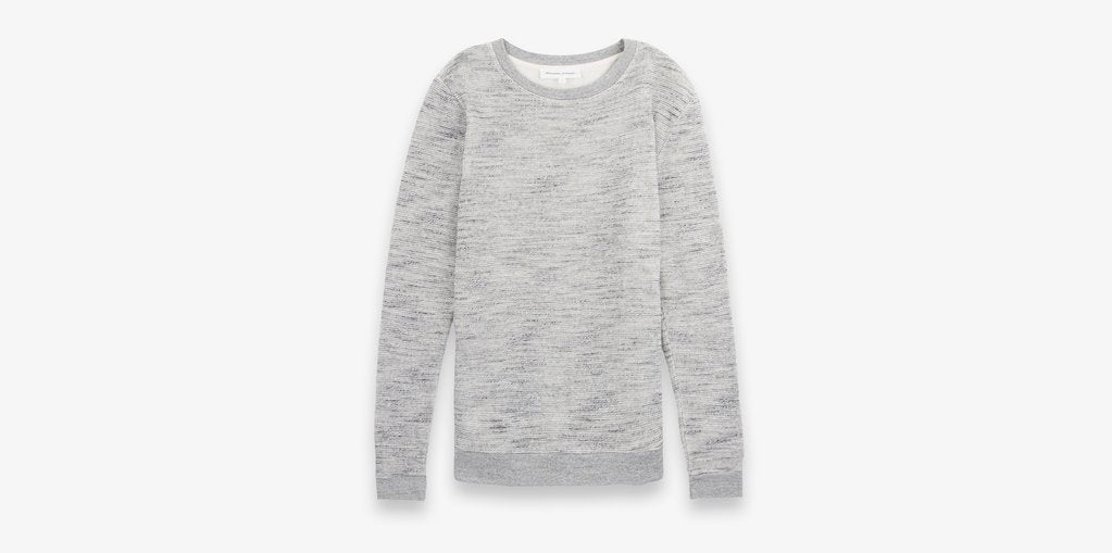 Gray mottled sweatshirt - Benjamin Jezequel Paris