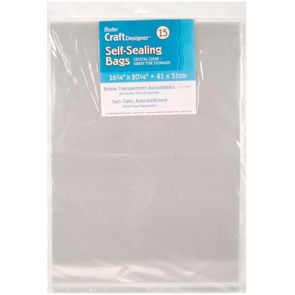 Self Sealing Bags - Crystal Clear