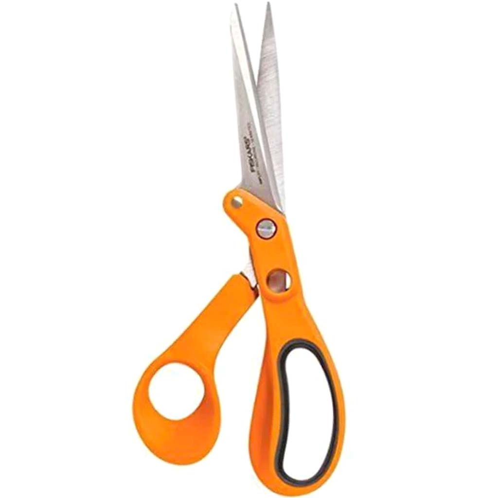 Fiskars Petite Left Handed Original Orange Handled Scissors 7 Inch