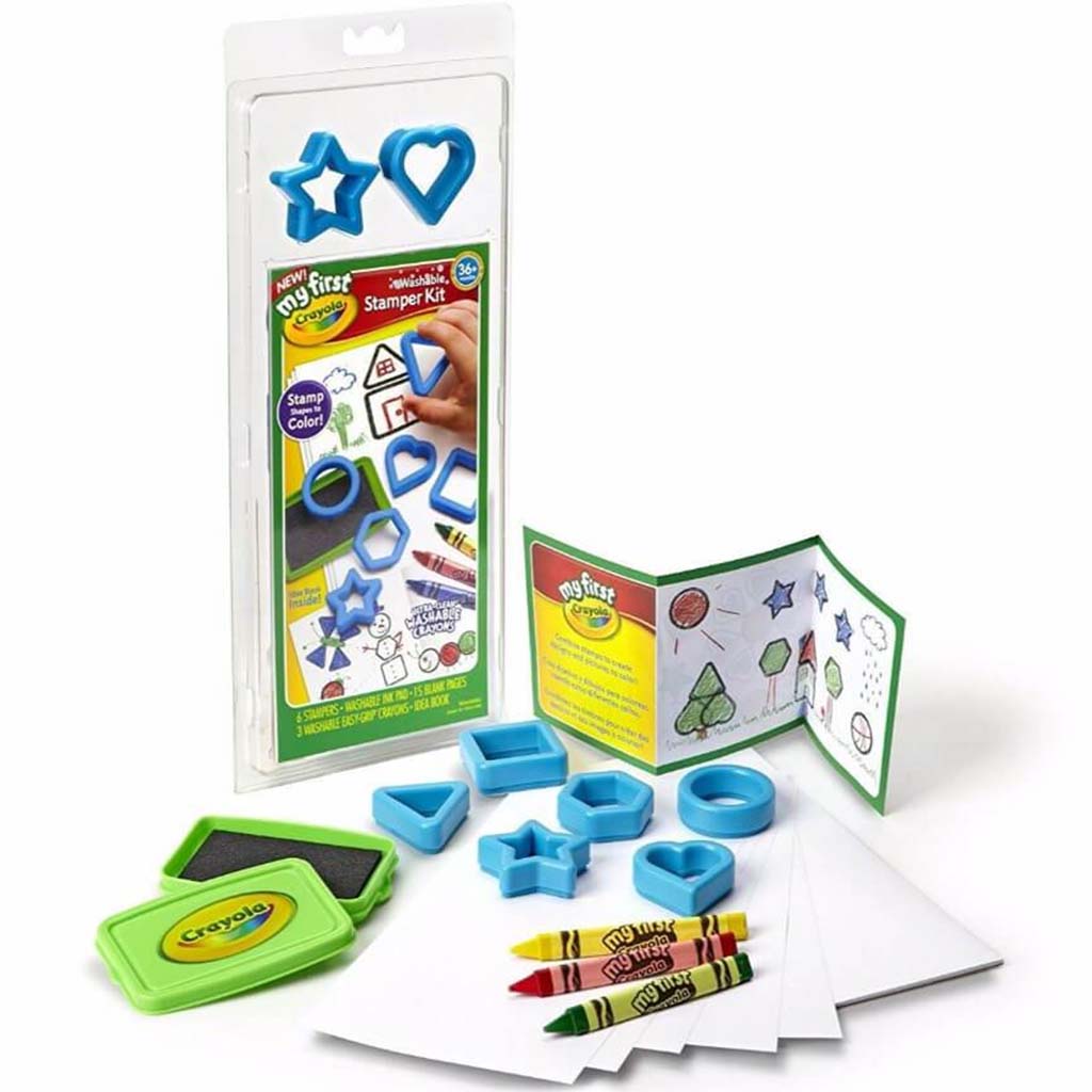 Crayola My First Washable Stamper Kit Toddlers - Creative Minds