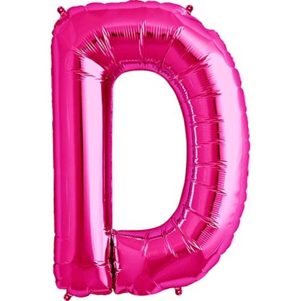 Розовая буква д. Фоил балун. Ballon Letter d. Purple Letter d. Воздушные шарики буквы.
