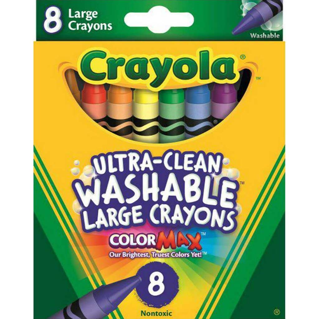 Crayola Ultra Make clean Washable Crayons Large