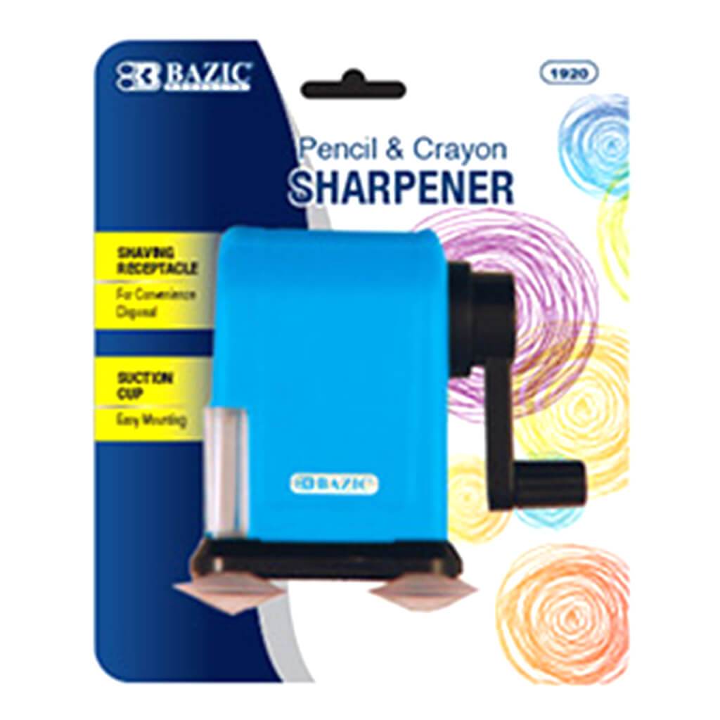 BAZIC Desktop Sharpener w/ Suction Cup Base