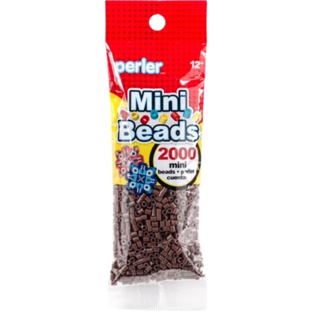 Mini Perler Beads 2000/Pkg-Light Pink