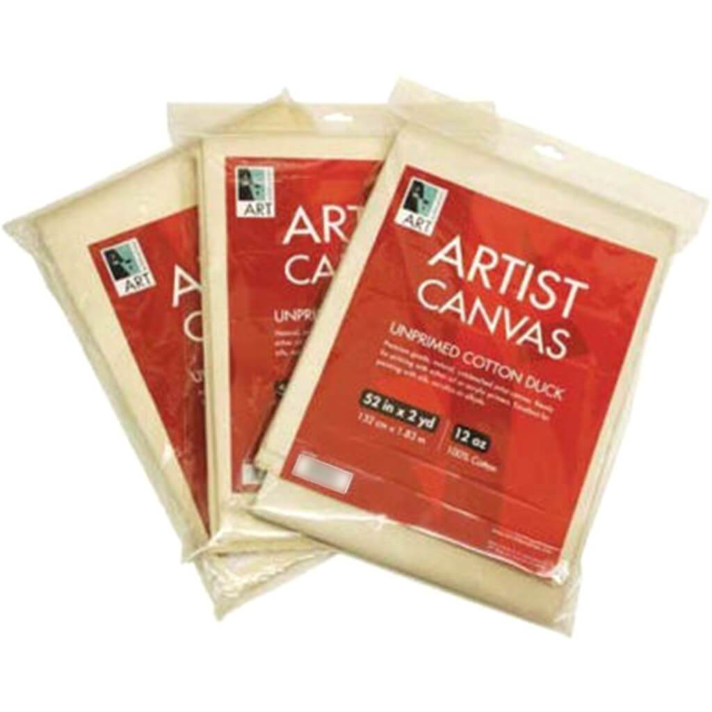 12 x 12 Stretched Super Value Pack Cotton Canvas 7pk - Stretched Canvas - Art Supplies & Painting