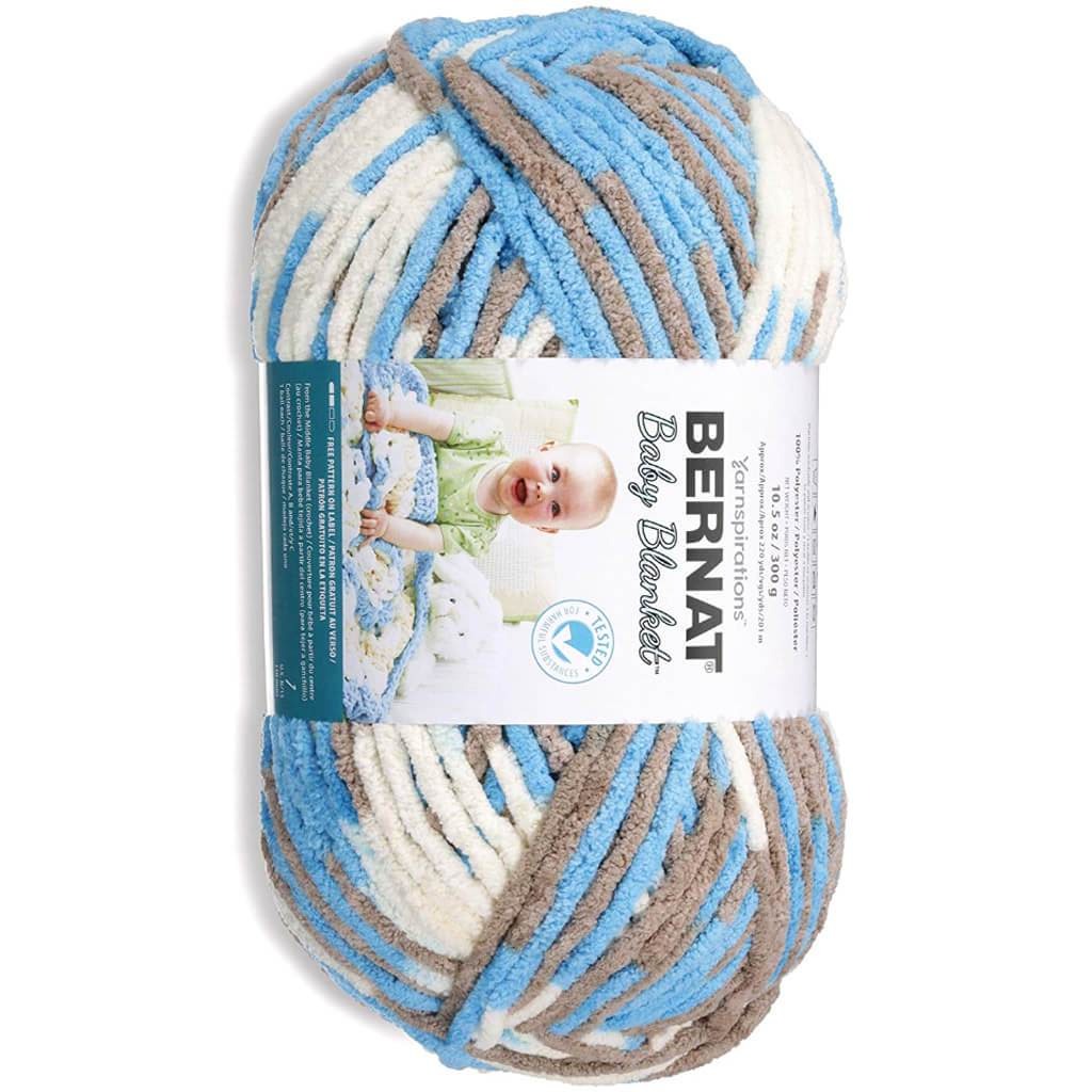 Bernat Baby Blanket Big Ball Yarn - Pitter Patter