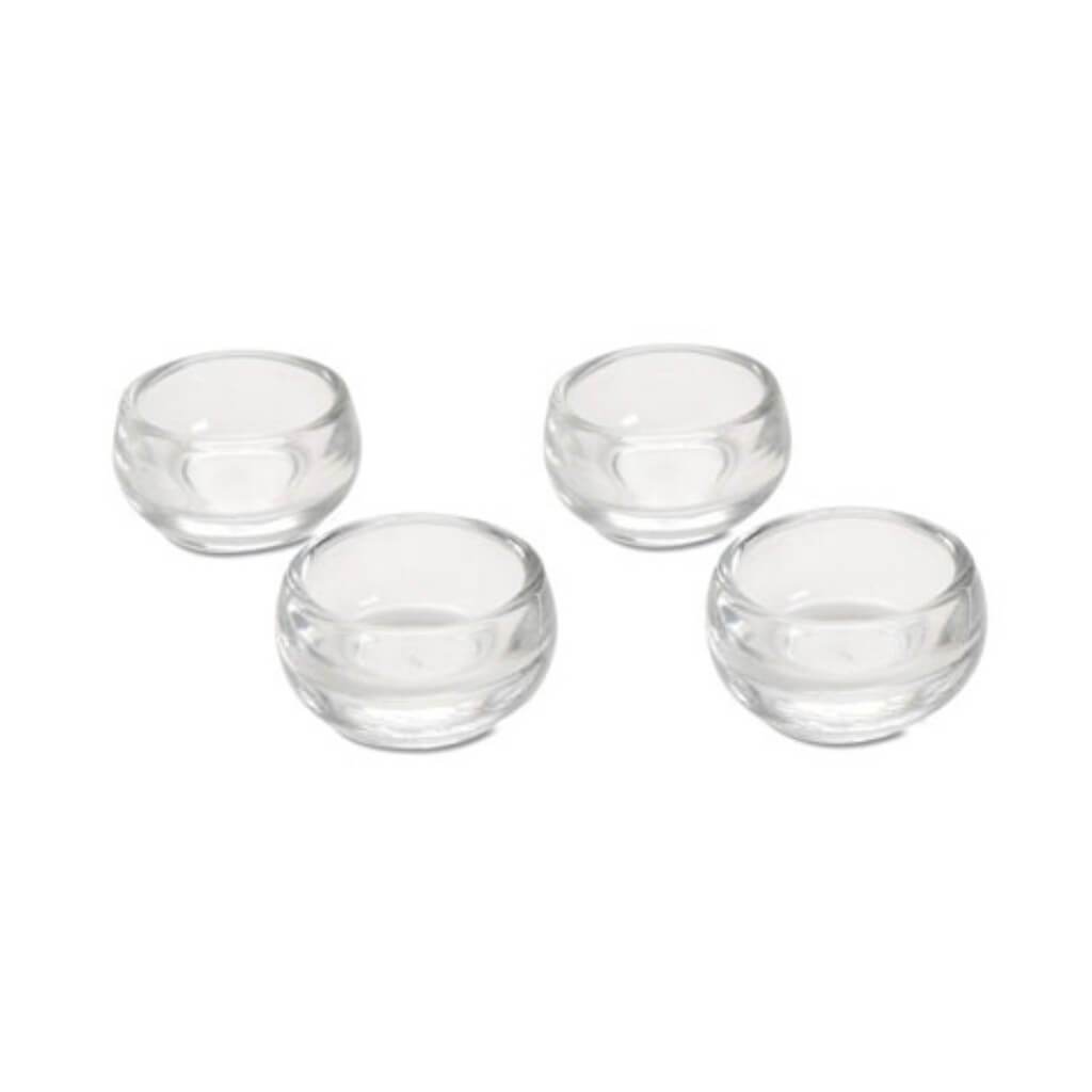 glass bowl tea light holder