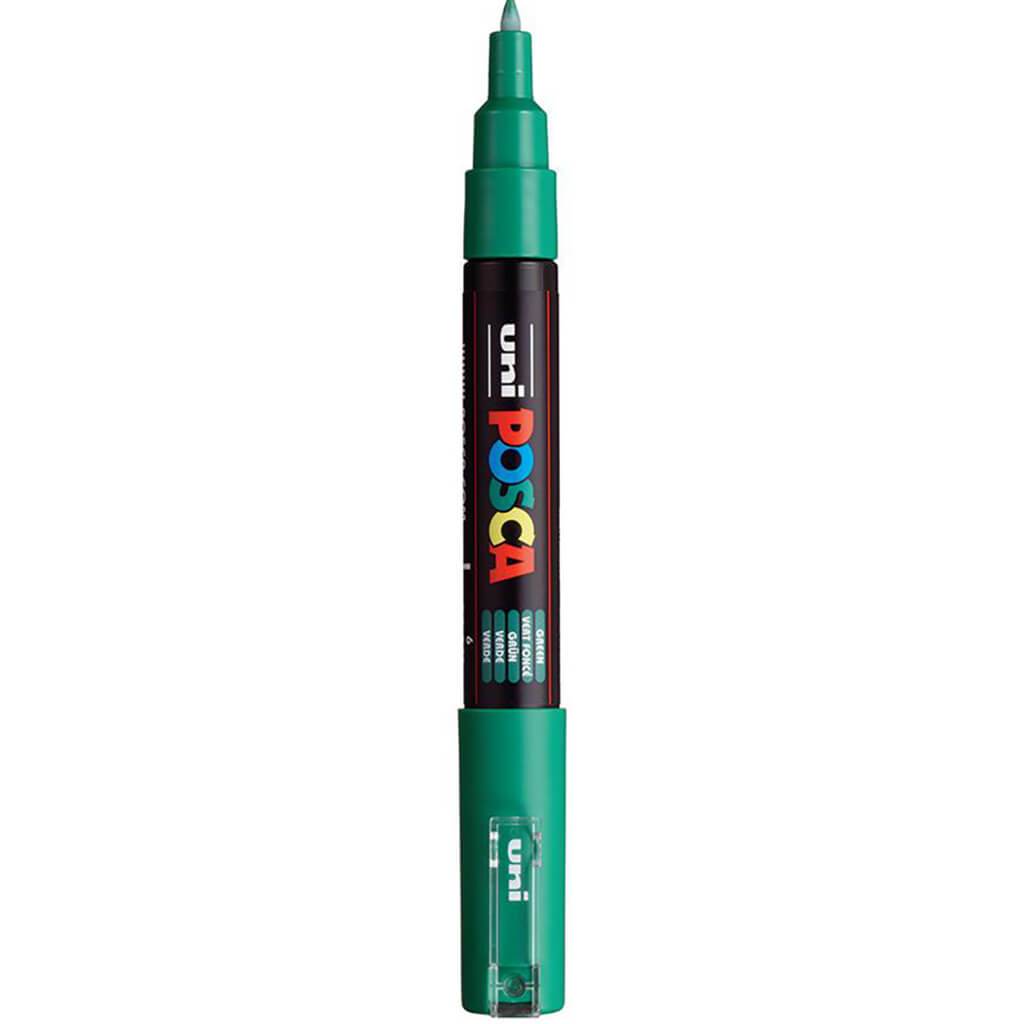 Uni-Posca MPWE5MVF Chalk Marcatore VERDE FLUO punta tonda 1,8 - 2