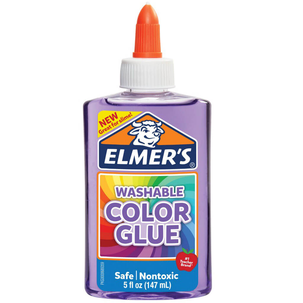 Clear Glue, 9 Oz. Elmers Colored Glue, 4 Ct. 5 Oz. India