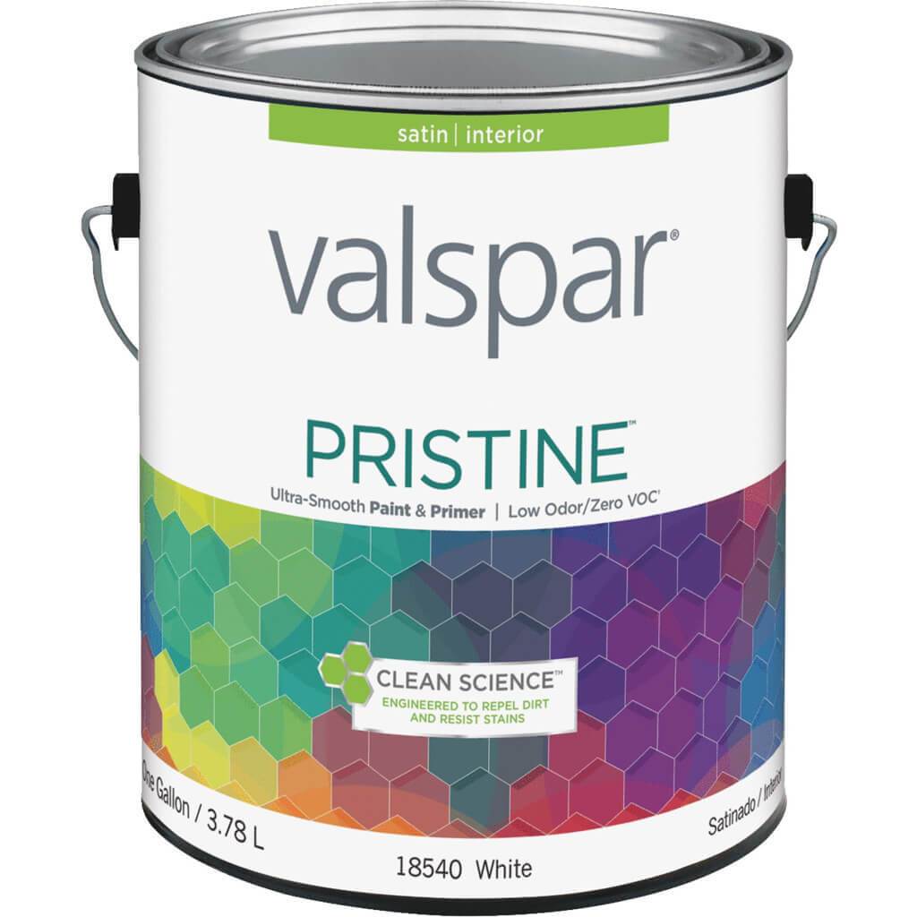 Valspar Pristine Paint & Primer.