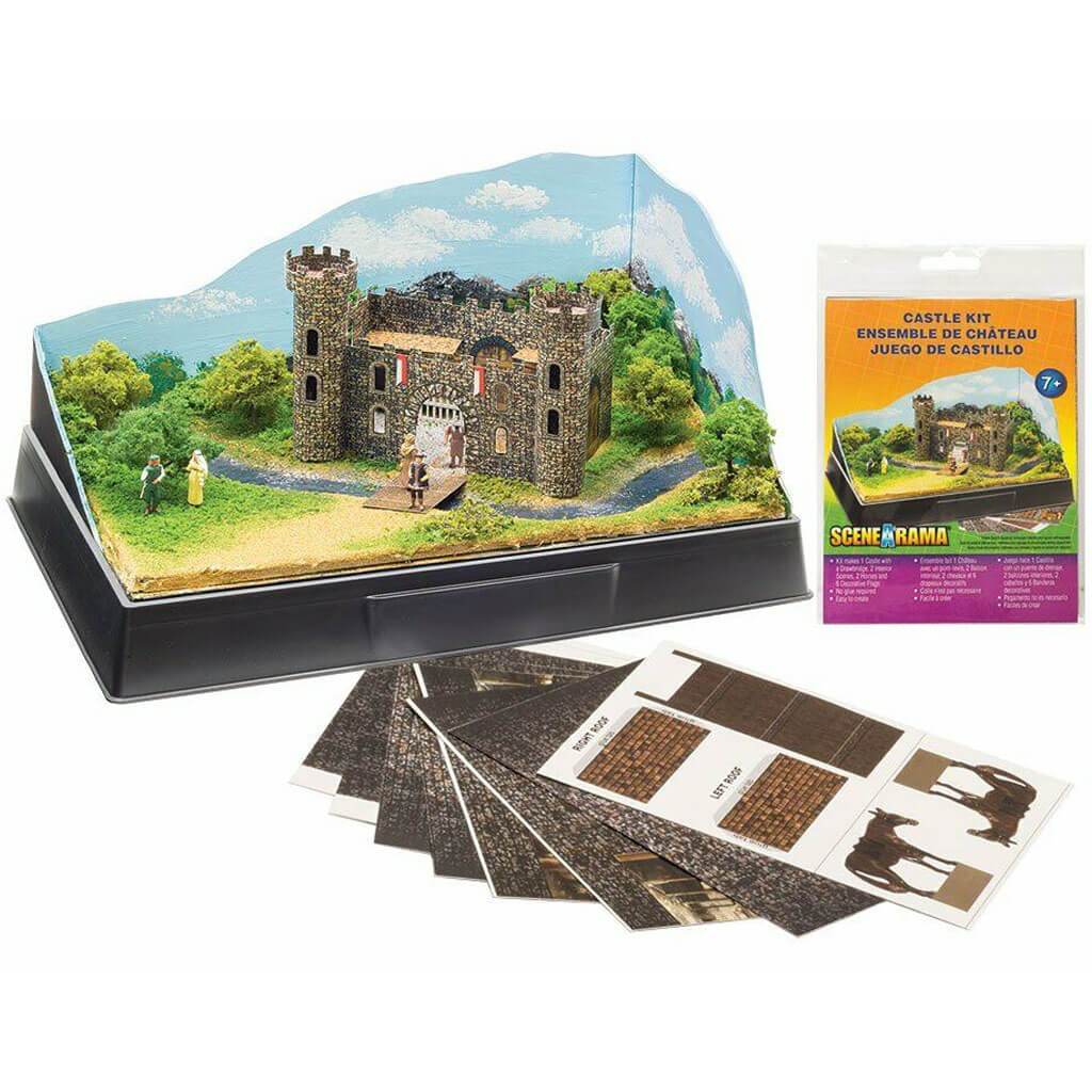 Castle kit. Woodland Scenic Mold a Scene купить диорама.