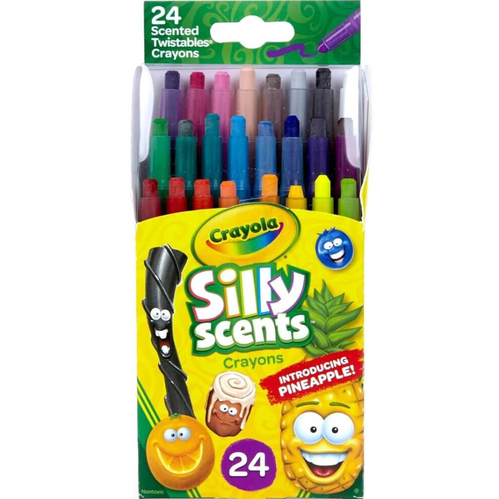 Crayola Giddy Scents Twistables Crayons 24 Count